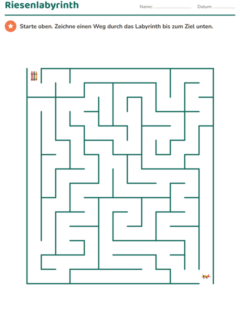 Riesenlabyrinth – das größte Labyrinth der Reihe