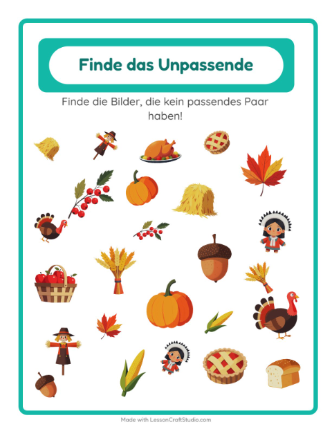 Suchbild – Erntedankfest