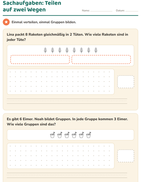 Vorschau: Sachaufgaben-Arbeitsblatt mit Spielzeug SW für 3. Klasse