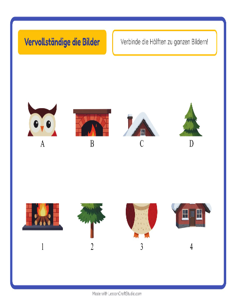 Bildhälften – Winter