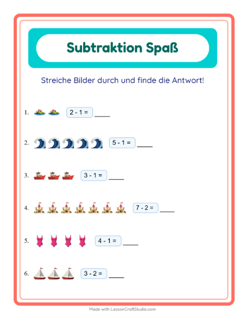 Durchstreichen – Strand