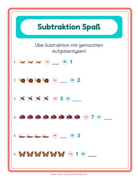 Gemischt – Insekten und Käfer