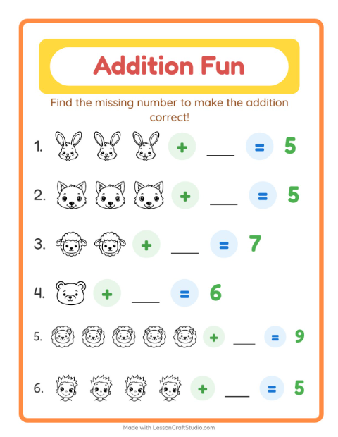 Preview of Picture Sort worksheet for kindergarten