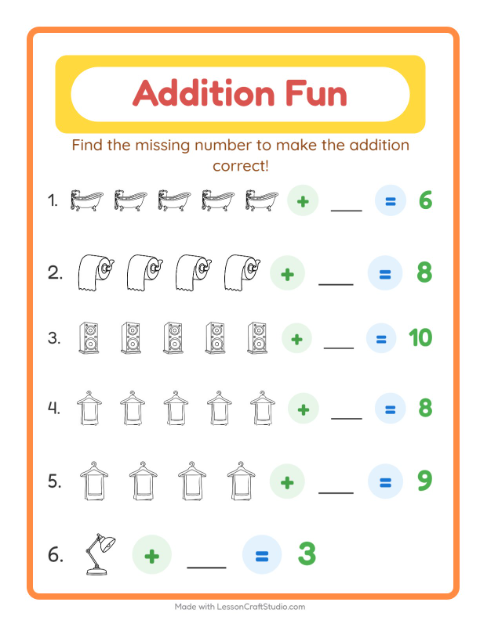 Preview of Picture Sort worksheet for kindergarten