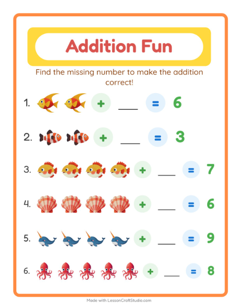 Preview of Subtraction worksheet featuring Weather for kindergarten