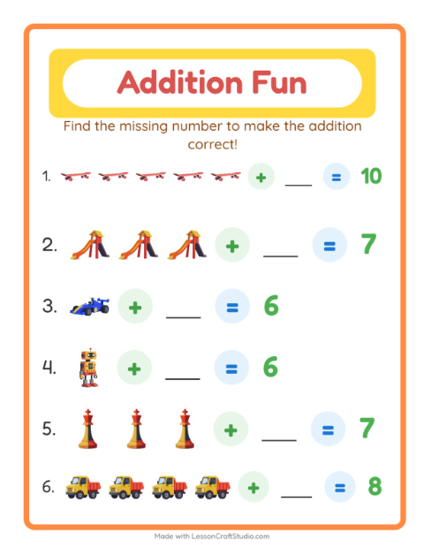 Preview of More Or Less worksheet featuring Occupations for preschool