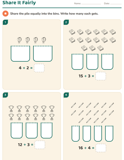 Preview of Arrays and Multiplication worksheet featuring Classroom (B&W) for grade 2