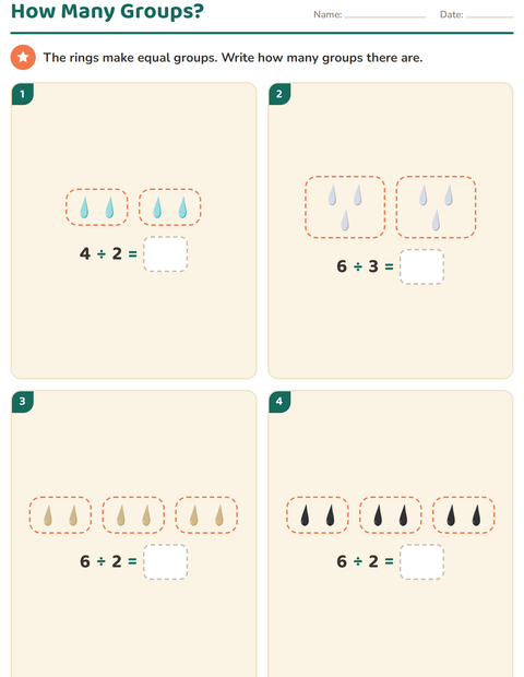 Preview of Arrays and Multiplication worksheet featuring Colors for grade 2