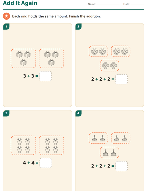 Preview of Arrays and Multiplication worksheet featuring Easter BW 2 for grade 2