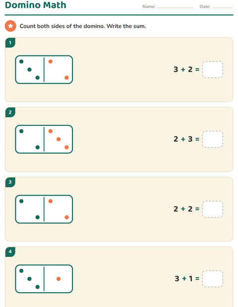 Preview of Arrays and Multiplication worksheet for grade 1
