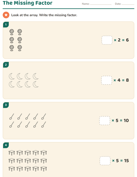 Preview of Arrays and Multiplication worksheet featuring Home and Nature BW for grade 3
