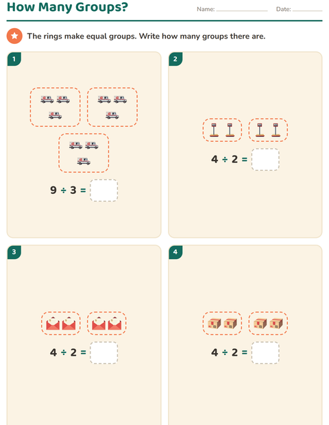 Preview of Arrays and Multiplication worksheet featuring Post Office for grade 2
