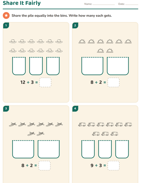 Preview of Arrays and Multiplication worksheet featuring Travel and Holiday BW for grade 2