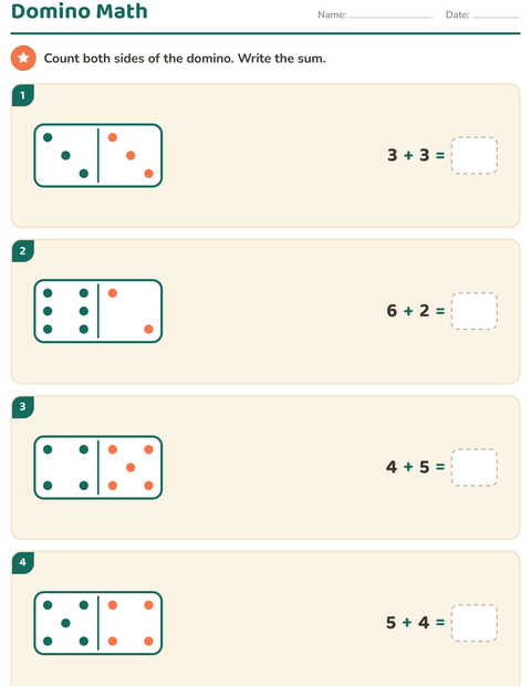 Preview of Arrays and Multiplication worksheet for grade 1