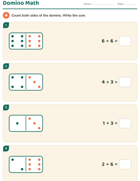 Preview of Arrays and Multiplication worksheet for grade 1