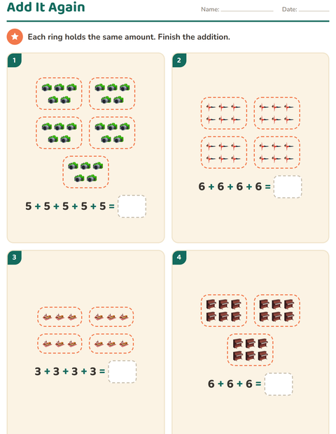 Preview of Arrays and Multiplication worksheet featuring Activities for grade 2