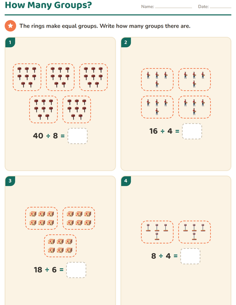 Preview of Arrays and Multiplication worksheet featuring Post Office for grade 2