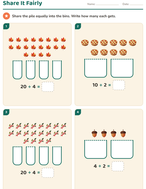 Preview of Arrays and Multiplication worksheet featuring Thanksgiving for grade 2