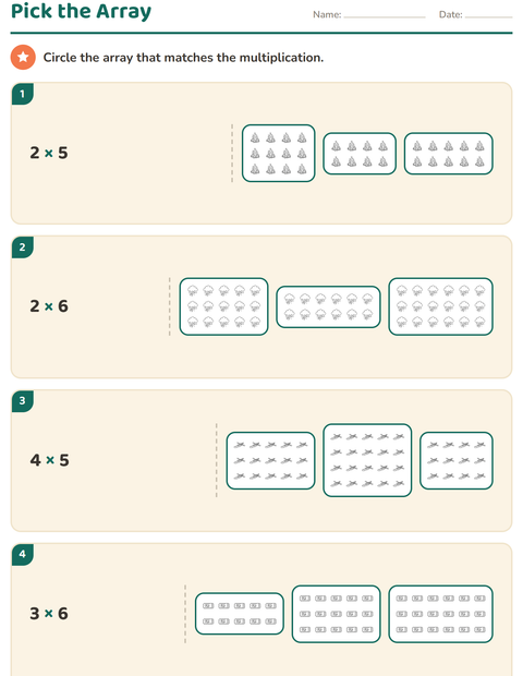 Preview of Arrays and Multiplication worksheet featuring Travel and Holiday BW for grade 2