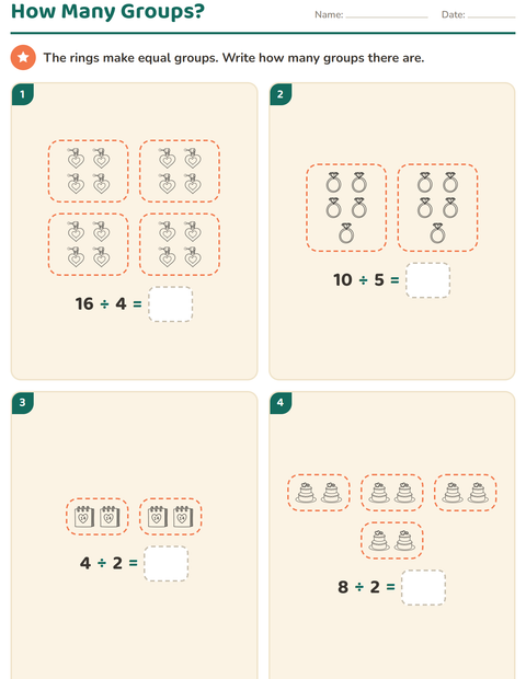 Preview of Arrays and Multiplication worksheet featuring Valentine BW 2 for grade 2