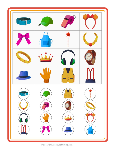 Preview of Picture Sort worksheet for kindergarten