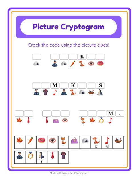 Preview of Code Addition worksheet featuring Beach for kindergarten