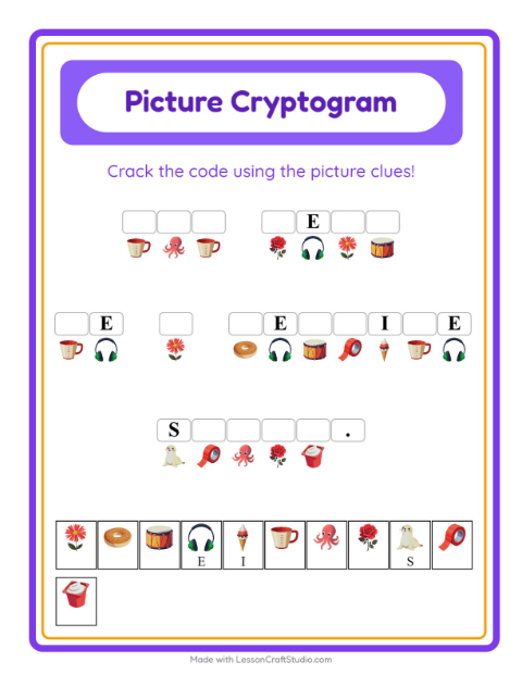 Preview of Math Worksheet worksheet featuring Reptiles and Amphibians for kindergarten