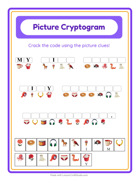 Preview of Find Objects worksheet featuring Colors for kindergarten