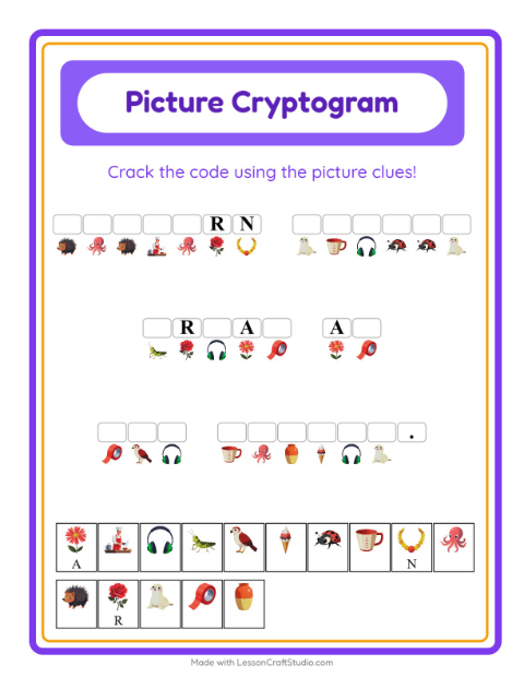 Preview of Picture Sudoku worksheet featuring Christmas for kindergarten