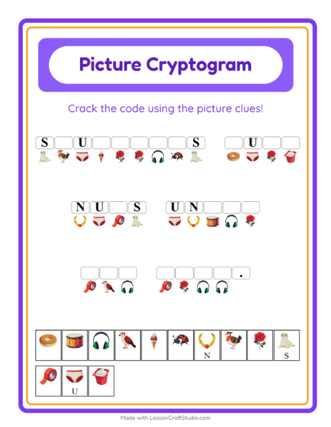 Preview of Picture Trail worksheet featuring Emotions for kindergarten