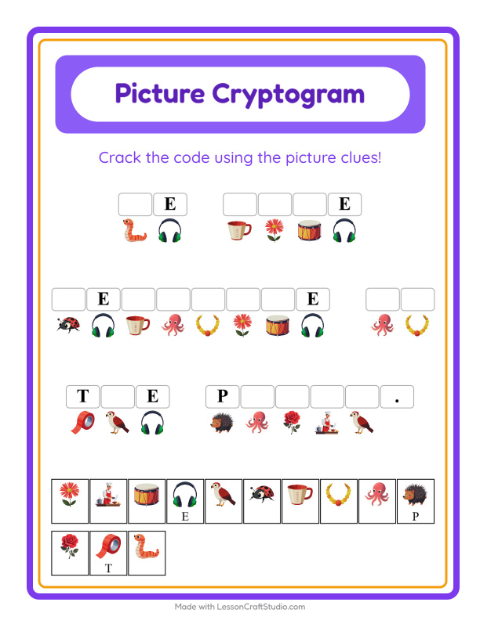 Preview of Missing Pieces worksheet featuring Birds 2 for kindergarten