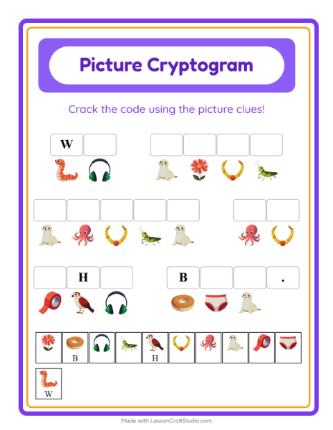 Preview of Code Addition worksheet featuring Furniture for kindergarten