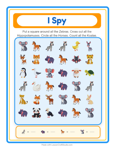 Preview of Odd One Out worksheet featuring Winter for kindergarten