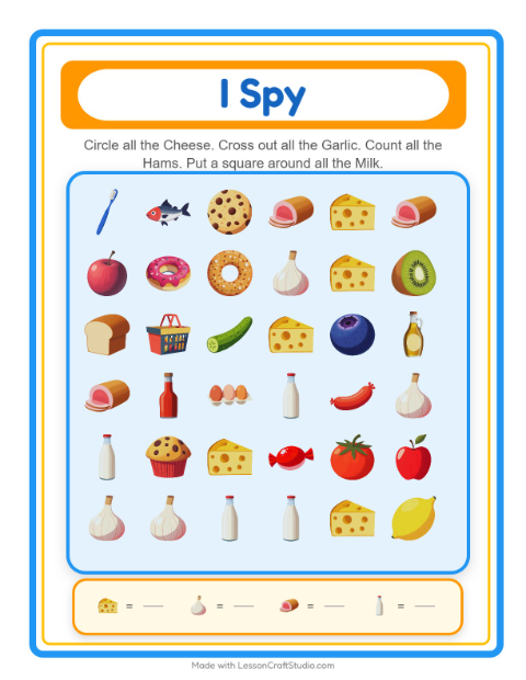 Preview of Picture Trail worksheet featuring Dinosaurs for kindergarten