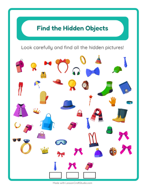 Find the Hidden Objects