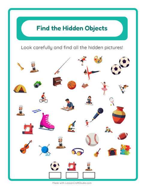 Find the Hidden Objects