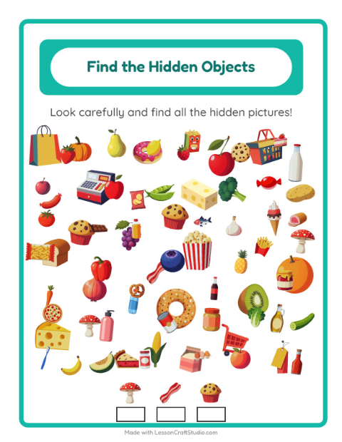 Find the Hidden Objects