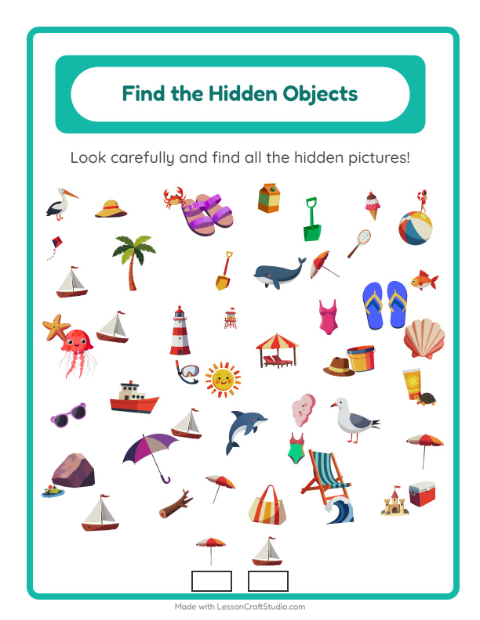 Find the Hidden Objects