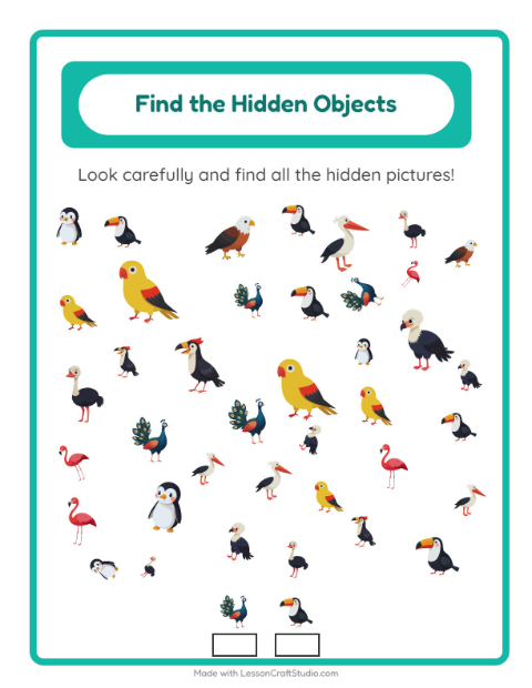 Find the Hidden Objects