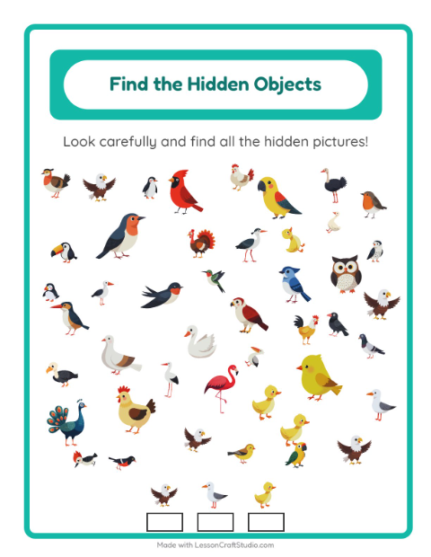 Find the Hidden Objects