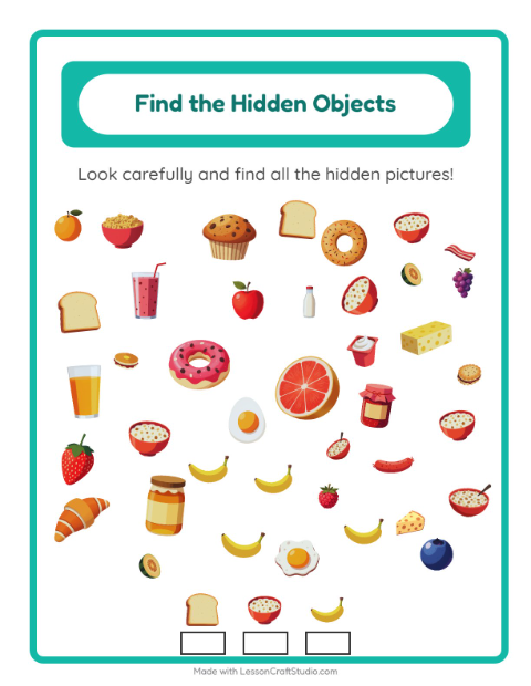 Find the Hidden Objects