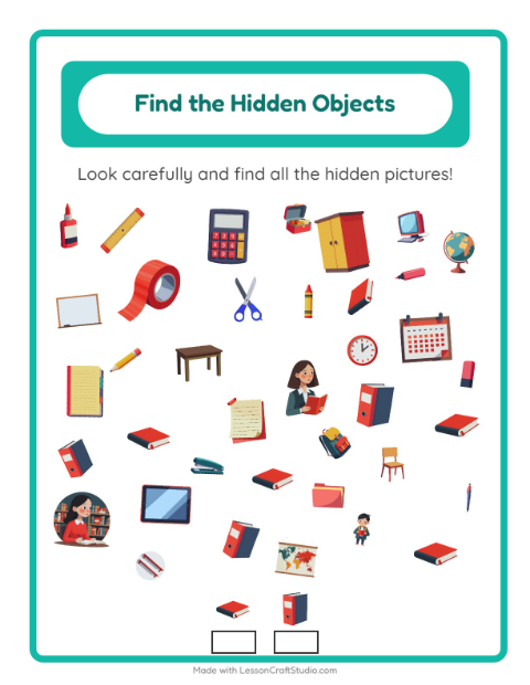 Find the Hidden Objects