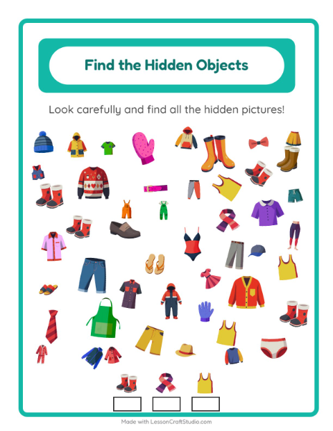 Find the Hidden Objects