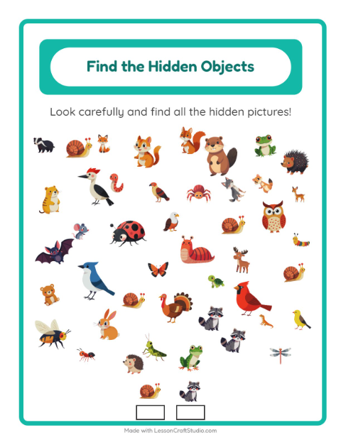 Find the Hidden Objects