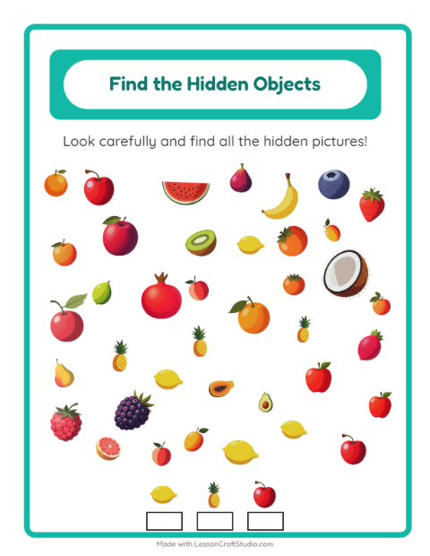Find the Hidden Objects