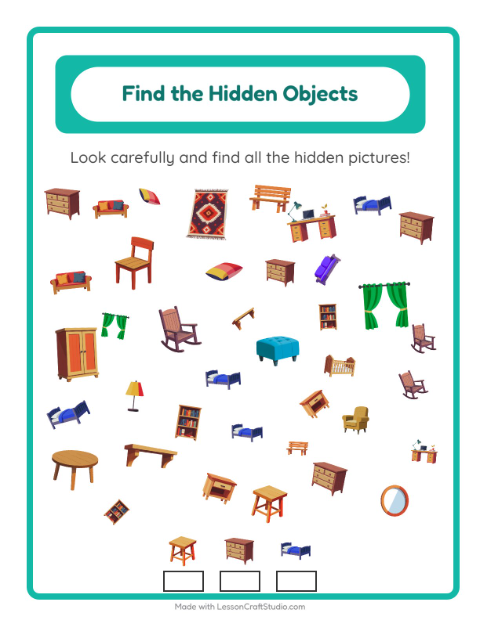Find the Hidden Objects