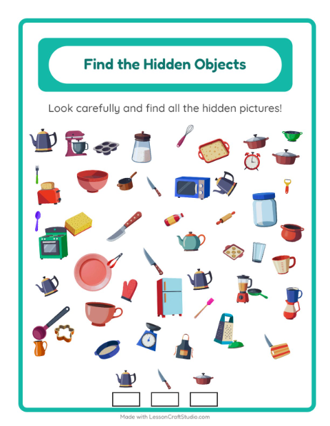 Find the Hidden Objects