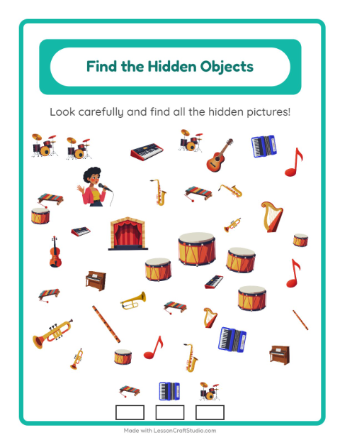 Find the Hidden Objects