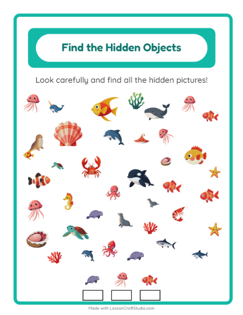 Find the Hidden Objects