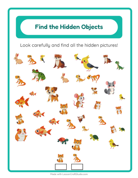 Find the Hidden Objects